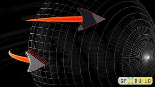 Videohive Arrows - Contrast Abstract Intro 15589869