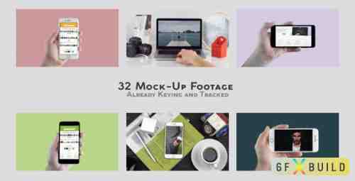 Videohive Mock-Up Real Footage Mobile and Laptop 21565398