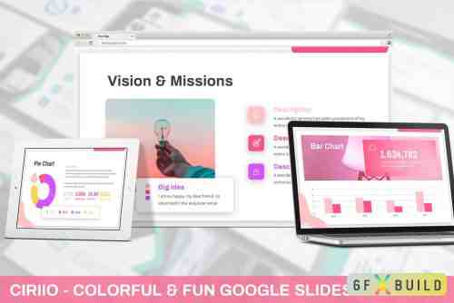 Ciriio - Colorful & Fun Google Slides Template