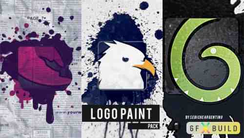 Videohive Logo Paint Pack 12045427