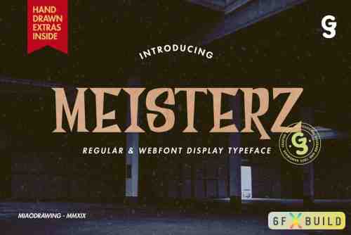 CM - Meisterz Typeface 4040495