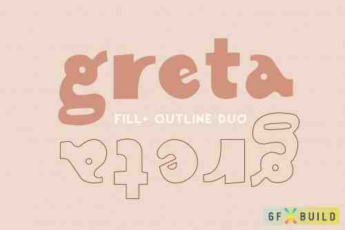 CM - Greta | Font Duo | Fill+Outline 4060241