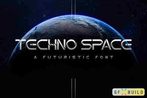 CM - Techno Space Futuristic Font 4060442
