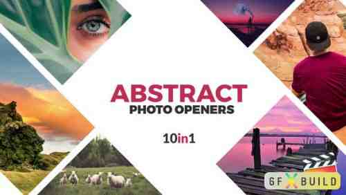 Videohive Abstract Photo Openers - Logo Reveal 24354584