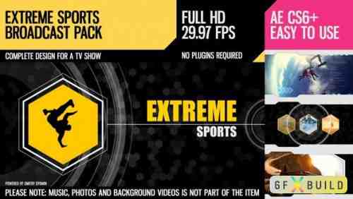 Videohive Extreme Sports (Broadcast Pack) 3317743