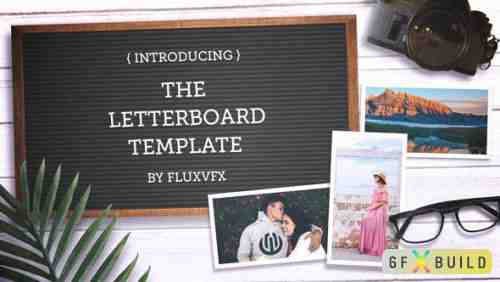 Videohive Letter Board Flat Lay Kit 22993376