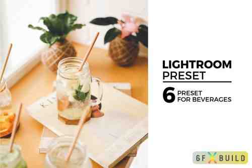 6 Lightroom Preset for Beverages