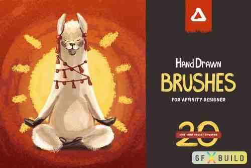 Hand Drawn Brushes for Affinity Designer