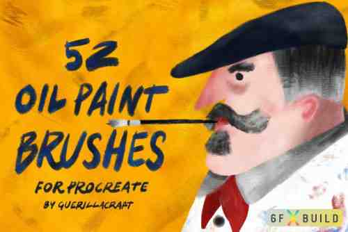 CM - Oil Paint Brushes for Procreate 3514016