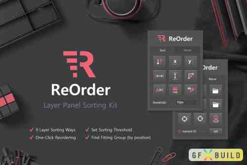 CM - ReOrder - Layer Panel Sorting Kit 4074901