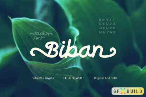 Biban Handwritten Script