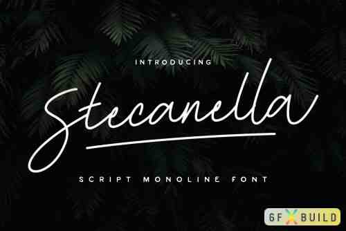 Stecanella - Script Font