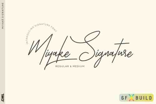 CM - Miyake - Signature font 3306709
