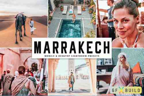 CM - Marrakech Lightroom Presets Pack 4105151