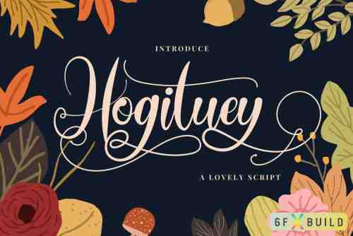 Hogituey | Candy Funny Font