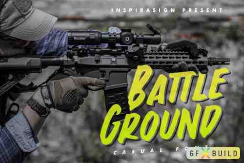 Battleground - Casual Font