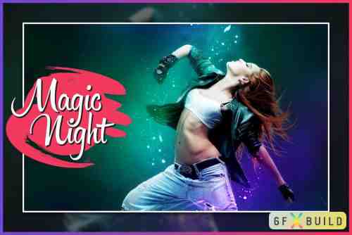 Graphicriver Magic Night CS3+ Photoshop Action 18534540