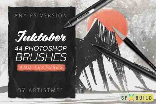 Inktober 2019 Photoshop Brushes