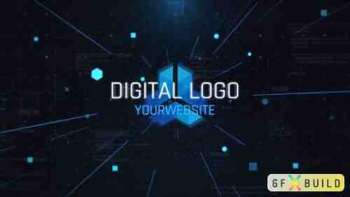 Videohive Digital Logo Opener 24802271