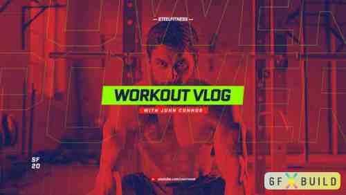 Videohive Sport Youtube Channel Opener / Event Promo / Fitness and Workout / Dynamic Typography 24968672