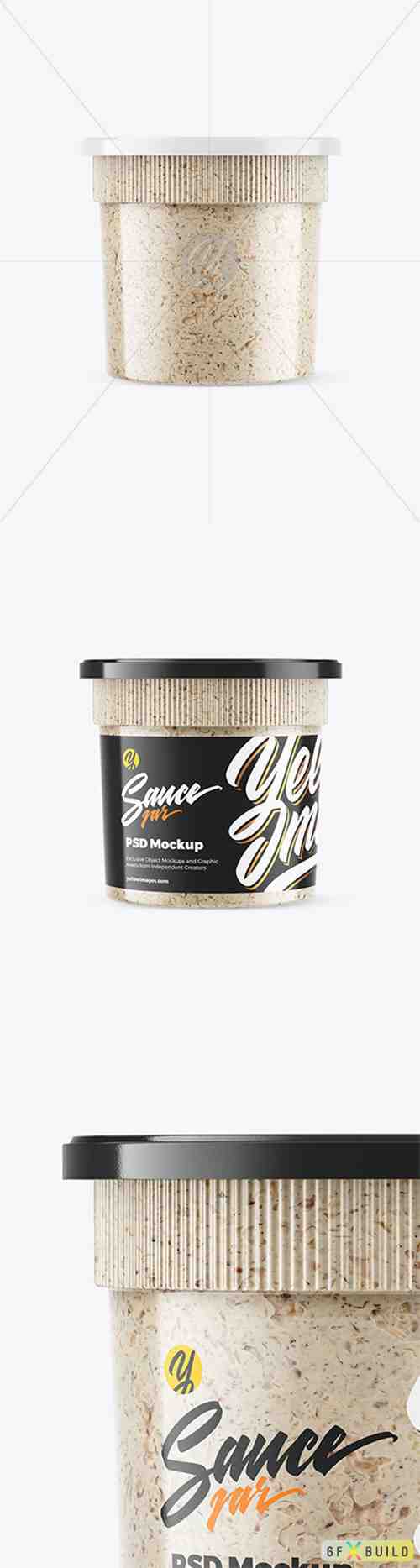 Sauce Jar Mockup 65292