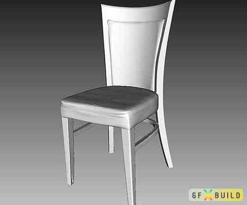 Wooden Chair - 3D Scan