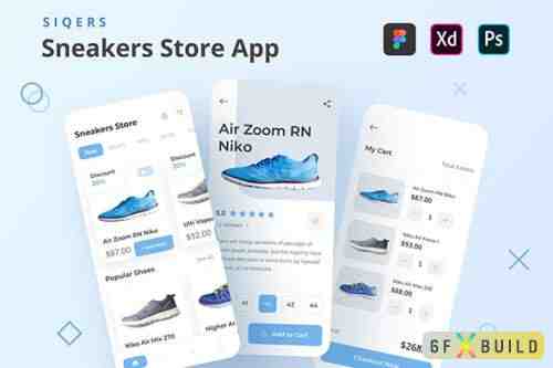SiQers - Sneakers Store Mobile App