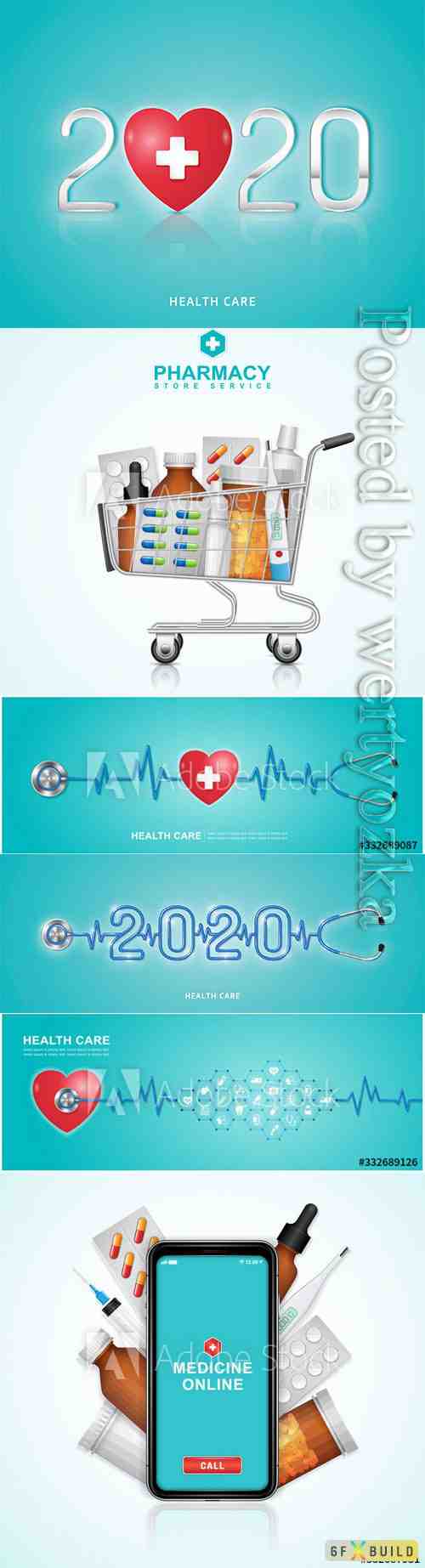 Healthcare and medical concept vector design