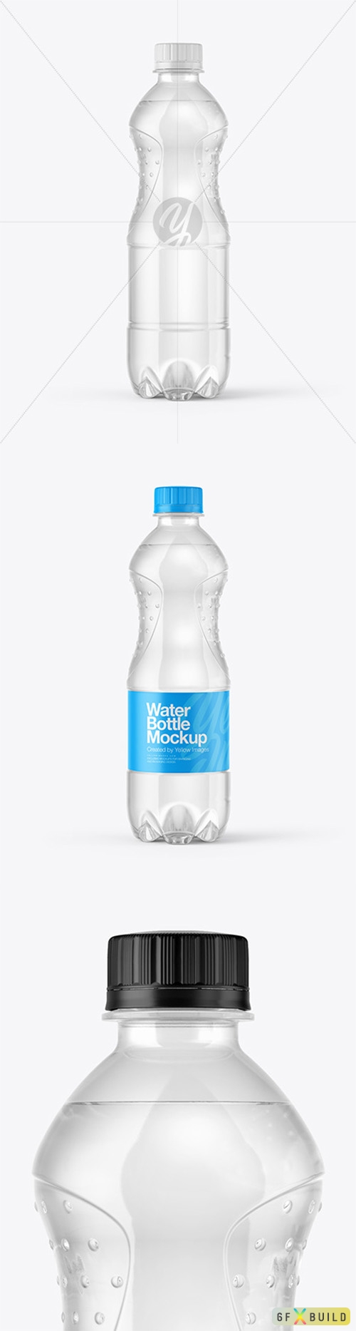 Plastic Water Bottle Mockup 81928 TIF