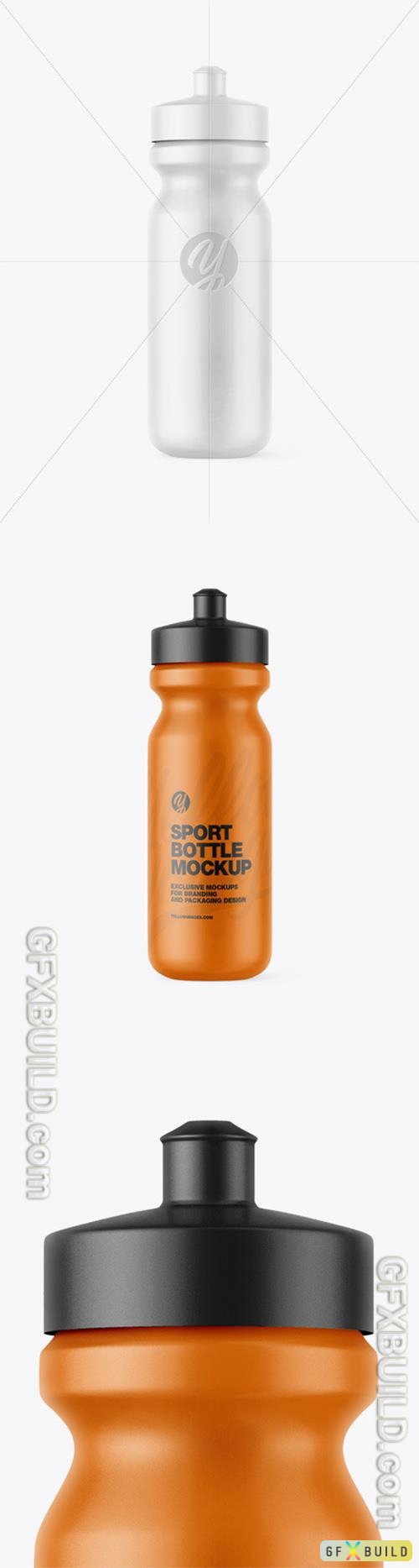 Matte Sport Bottle Mockup 88398