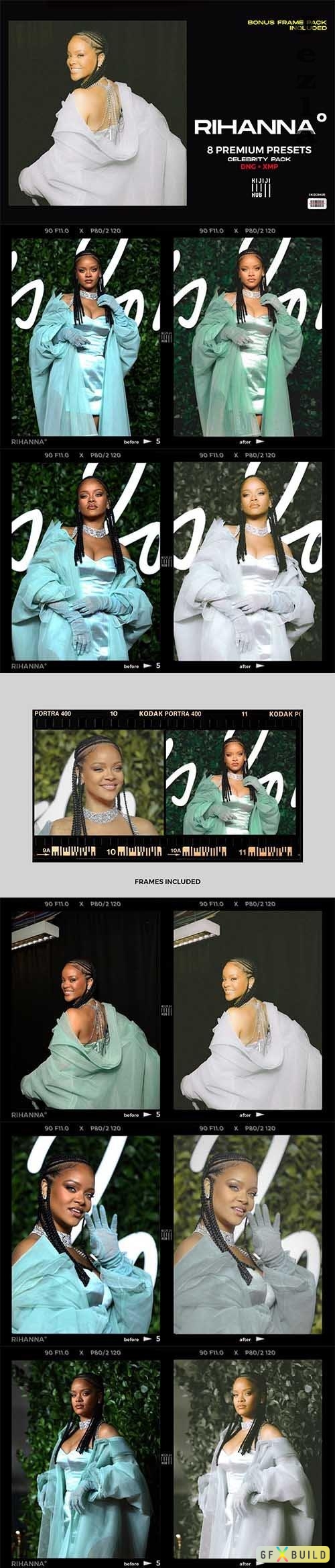Rihanna Lightroom Presets - 6406925