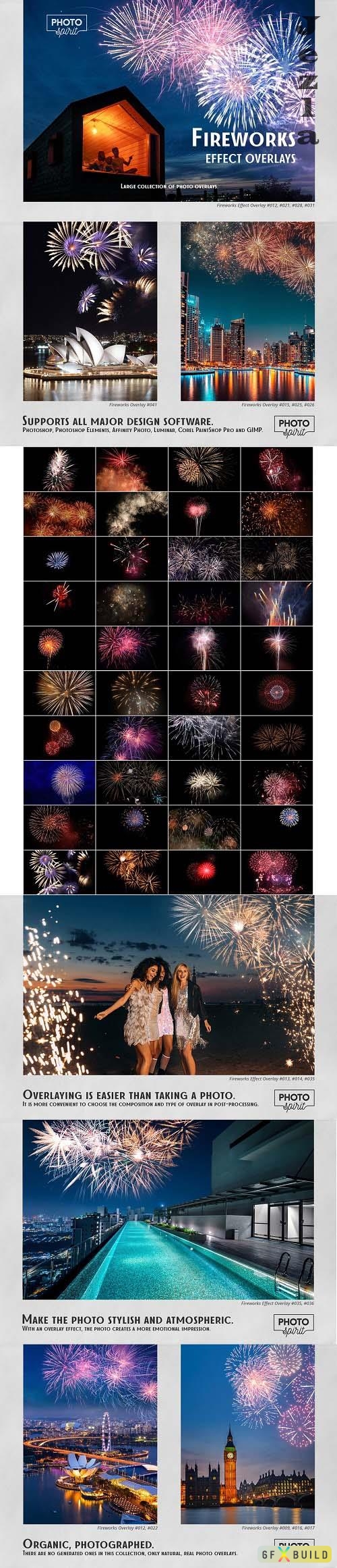Fireworks Effect Overlays - 6791171