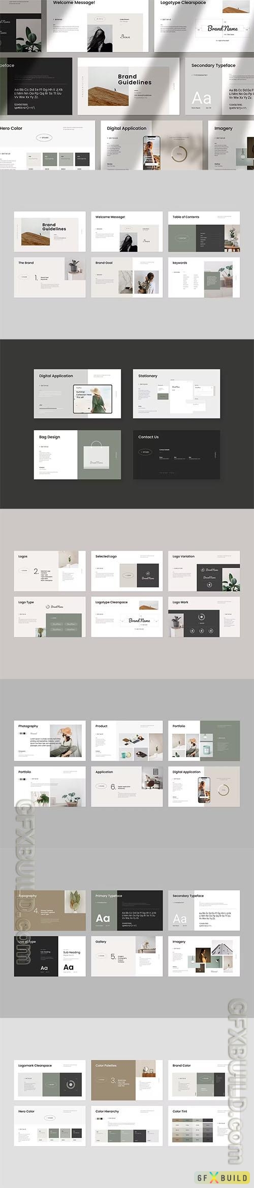 Brand Guideline PowerPoint Template
