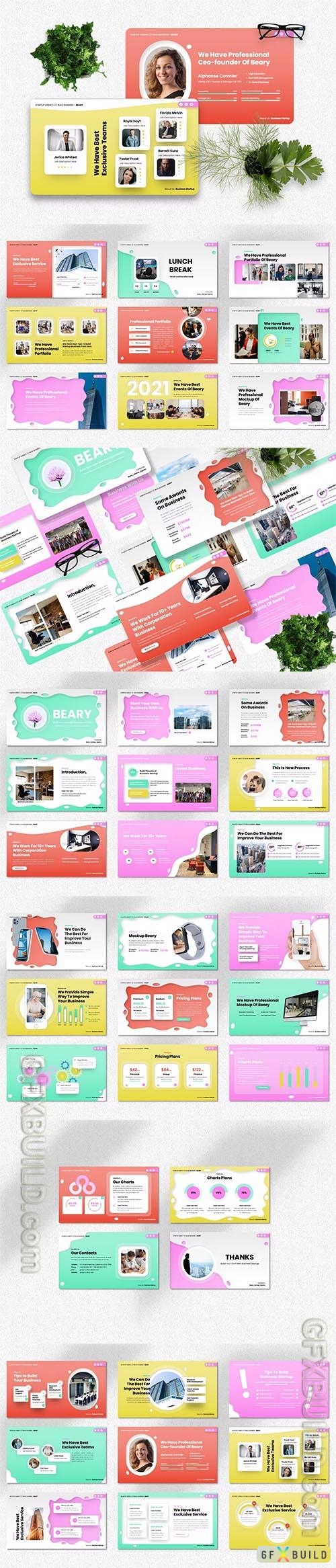 Beary - Corporate Powerpoint, Keynote and Google Slides Presentation Templates