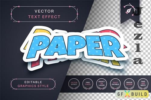Paper Layer - Editable Text Effect - 6812274