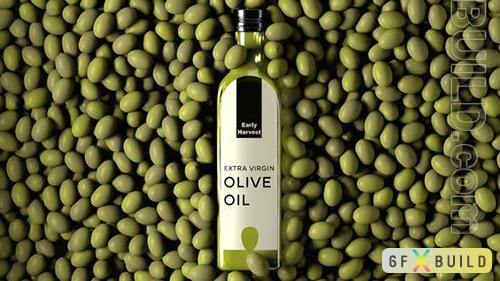 Olive Oil Bottle Label Mockup 35422496