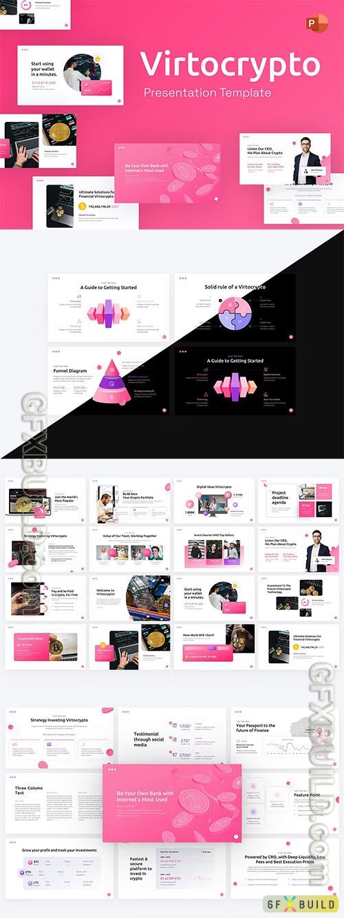Virtocrypto Creative PowerPoint and Keynote Template