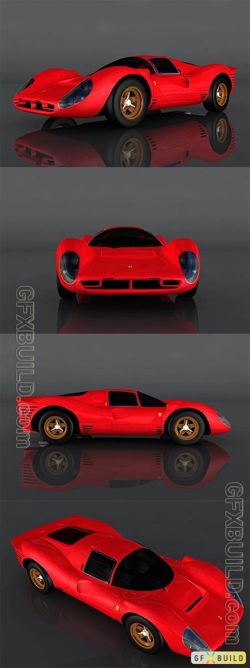 Ferrari 330 P 3D Model