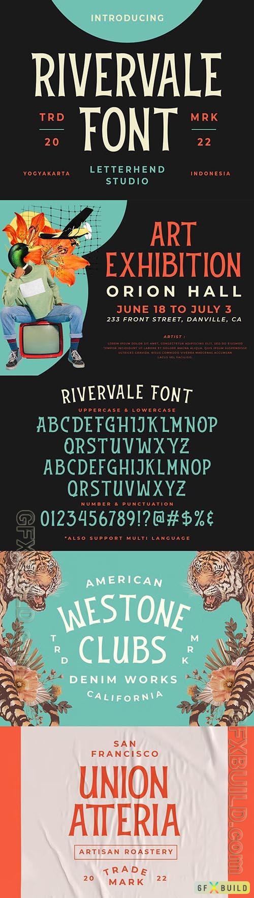 Rivervale Font OTF, TTF