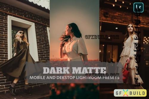 Dark Matte Lightroom Presets Dekstop and Mobile