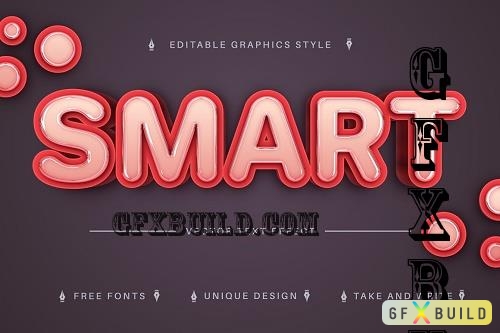 Smart Glasses - Editable Text Effect - 7235714