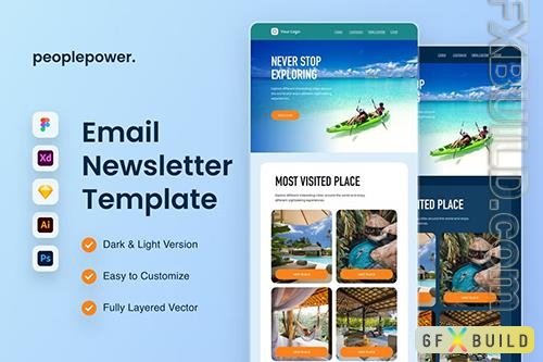 Travel & Vacation Email Newsletter Template