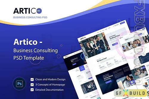 Artico - Business & Consulting PSD Template