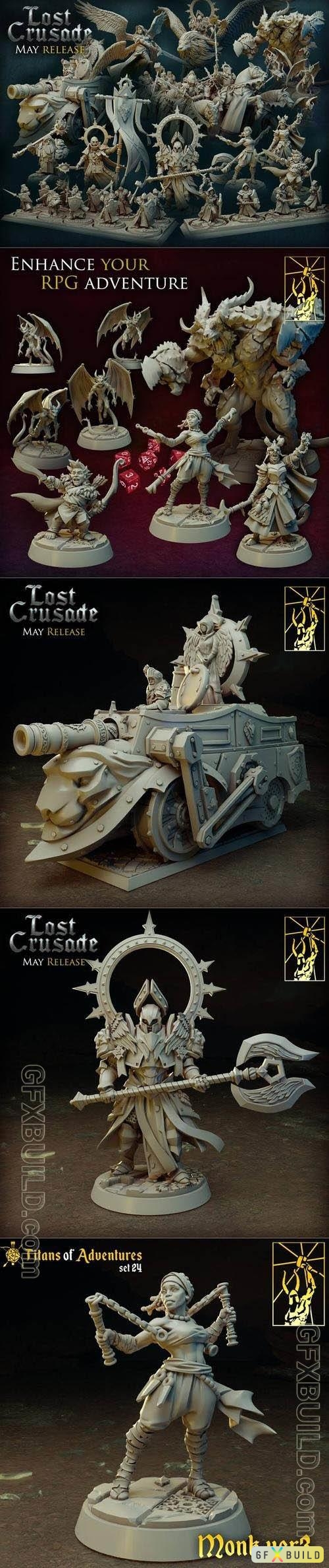 Titan Forge Miniatures - Lost Crusade May 2022 STL