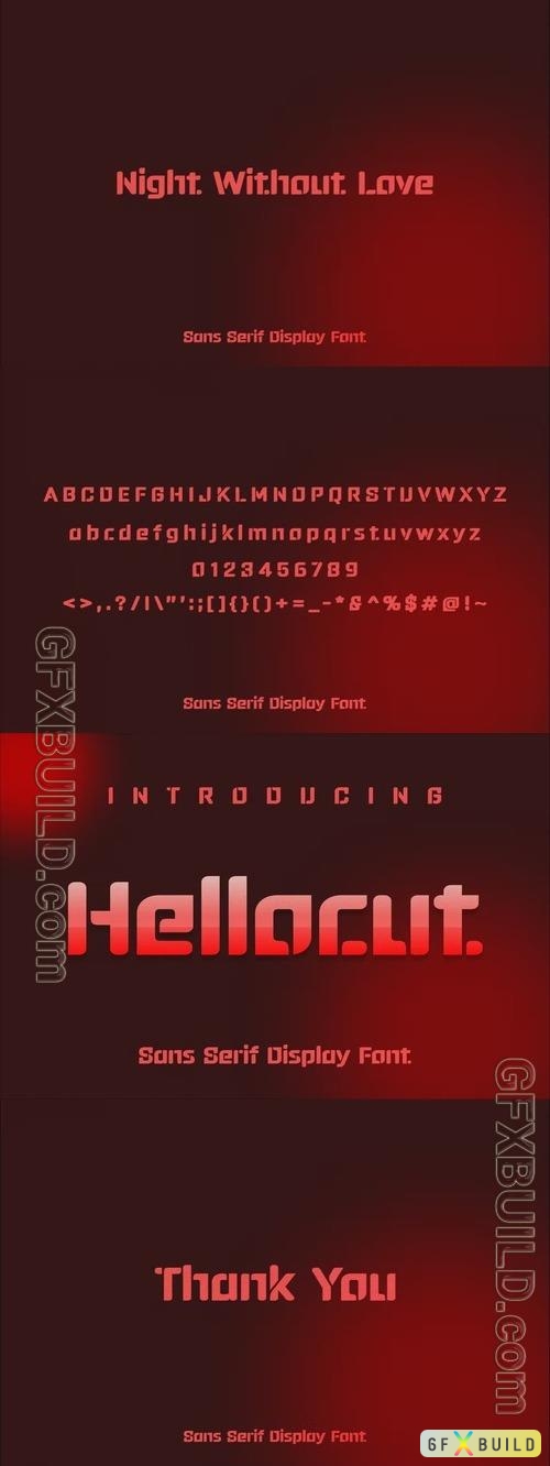 Hellocut Font