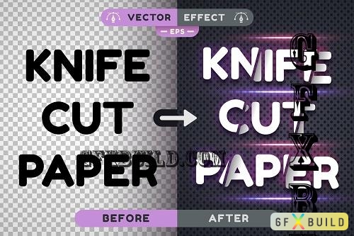 Cut Paper - Editable Text Effect - 10198765
