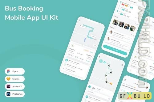 Bus Booking Mobile App UI Kit