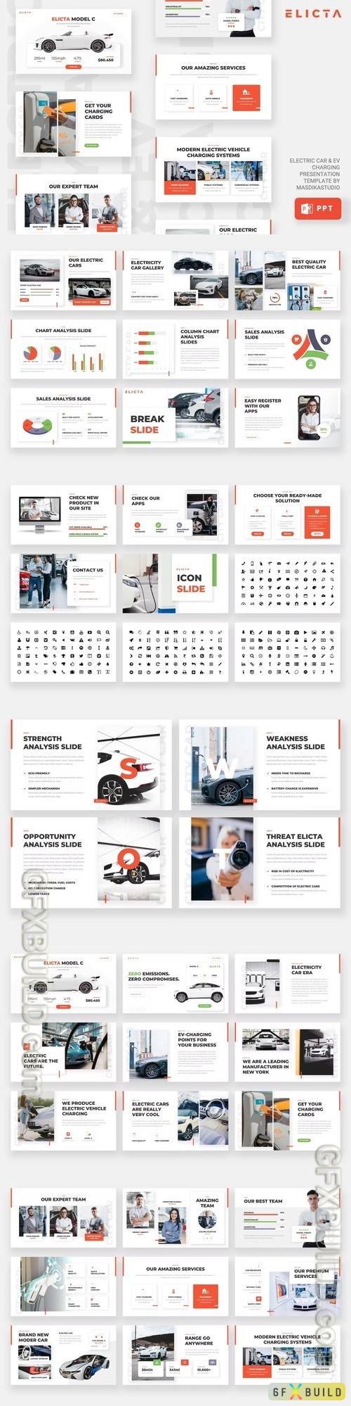 ELICTA - Electric Car Powerpoint Template