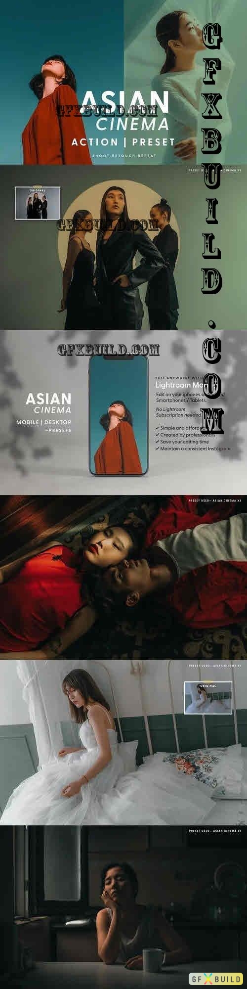 Asian Cinema - Actions & Presets