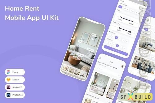 Home Rent Mobile App UI Kit